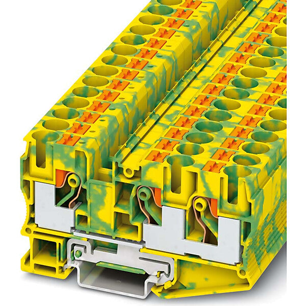 Phoenix Contact Schutzleiter-Reihenklemme PT 10-TWIN-PE